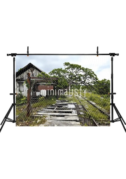 Terkedilmiş Doğa Kucaklıyor: Arka Plan 200X150CM, Stüdyo Fonu