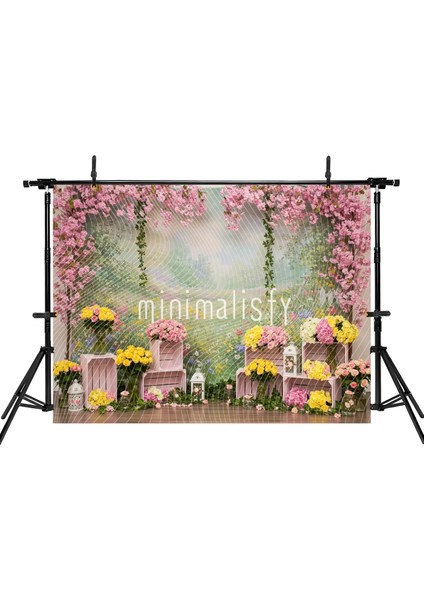 Çiçek Açan Rüya: Pembe Arka Plan, 200X150CM, Stüdyo Fonu fiyatları