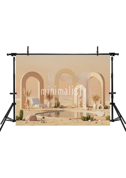 Modern Doğa Temasıyla Sakinleştirici Arka Plan, 200X150CM, Stüdyo Fonu