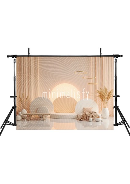 Minimalist Arka Plan ile 200X150CM, Modern Dekorasyon Stüdyo Fonu fiyatları