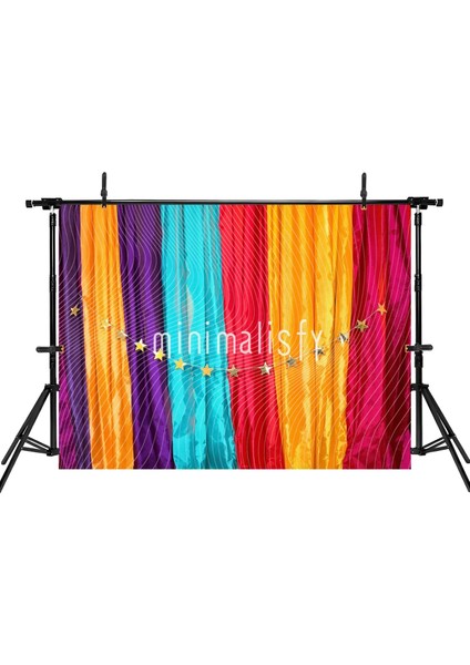 Renklerin Coşkusu: Arka Plan 200X150CM, Stüdyo Fonu fiyatları