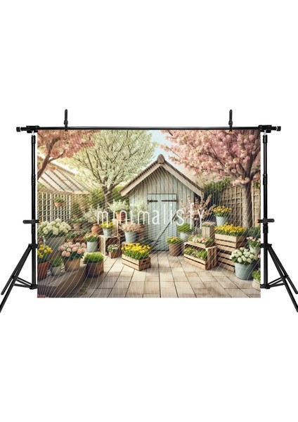 Baharın Parlak Renkleri ile Dolu 200X150CM Arka Plan, Stüdyo Fonu