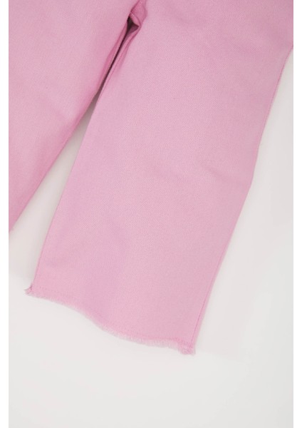 Kız Bebek Wide Leg Geniş Bol Paça Gabardin Pantolon D9365A525SP