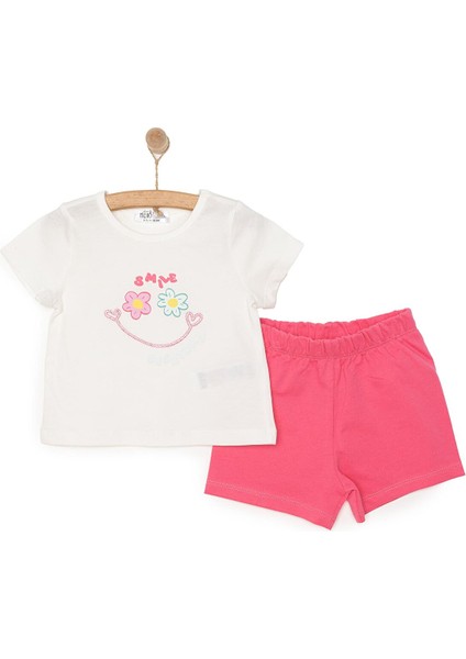 Motto Girl Kız Tshirt-Şort Kız Bebek