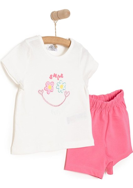 Motto Girl Kız Tshirt-Şort Kız Bebek