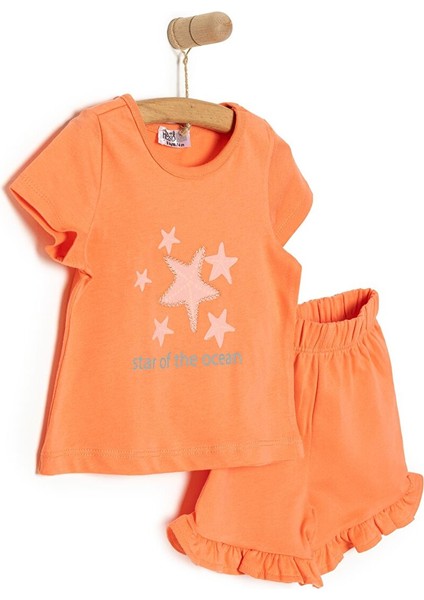 Motto Girl Kız Tshirt-Şort Kız Bebek