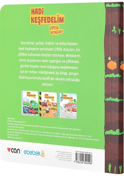 Ebebek/can Yayınları Çiftlik Araçları
