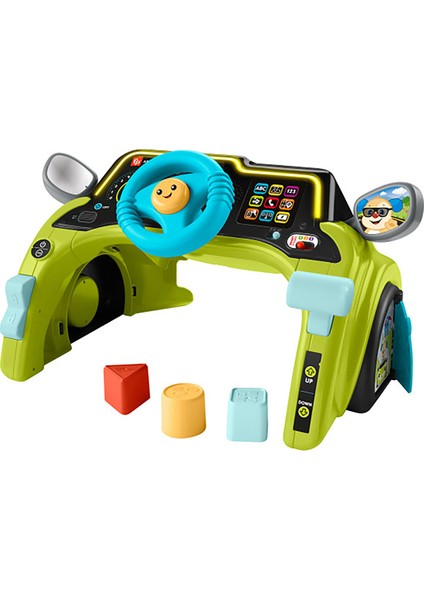 İlk Arabam Elektrikli Aktivite Merkezi Eğlenceli Oyun ve Öğrenme 360 Derece Dönme