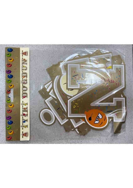 Balon Model Harf Banner