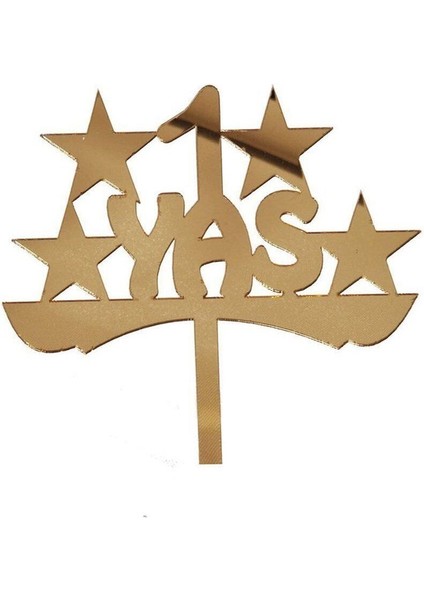 Pleksi Pasta Süsü 1 Yaş Gold