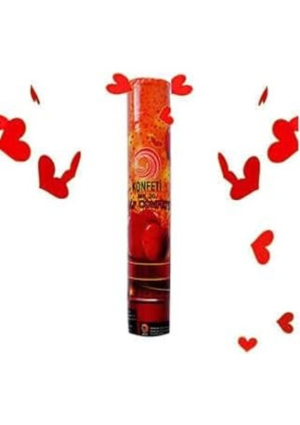 Kalpli 1 Adet Kalp Patlayan Konfeti Parti Düğün Nişan Nikah Kına Doğum Günü Sünnet Konfeti fiyatları