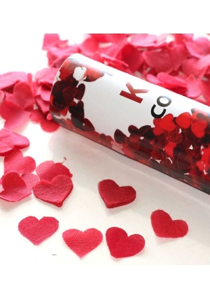 Kalpli 1 Adet Kalp Patlayan Konfeti Parti Düğün Nişan Nikah Kına Doğum Günü Sünnet Konfeti modelleri
