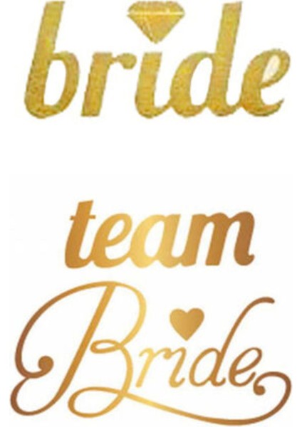 Dövme Team Brıde Oklu Kalpli Varaklı Altın Pk:12 fırsatları