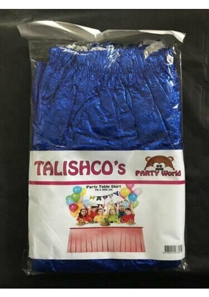 Parlak Masa Eteği Mavi