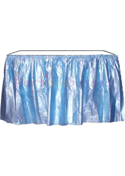 Parlak Masa Eteği Mavi fiyatları