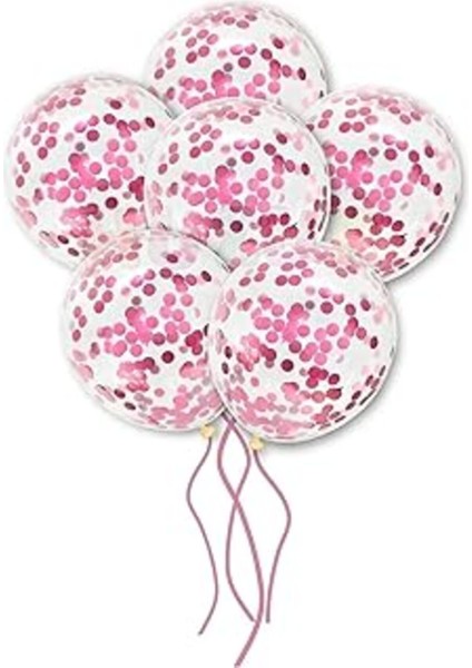 Balon Içi Konfeti Pulu Pembe Paket fiyatları
