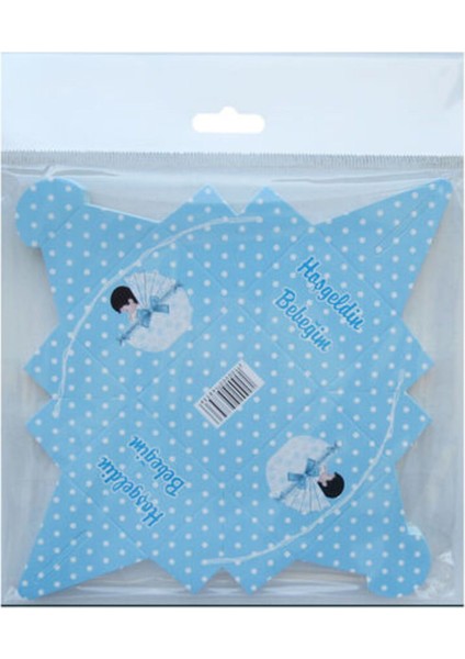 Lokumluk Karton Hoşgeldin Bebek Mavi 25 Li fiyatları