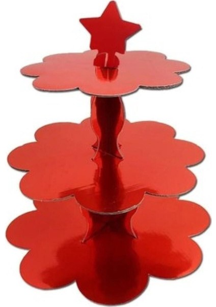 Kek Standı Kırmızı