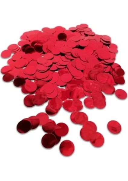 Balon Içi Konfeti Pulu Kırmızı Paket