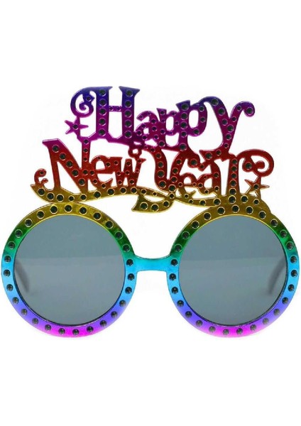 Parti Gözlük Gökkuşağı New Year