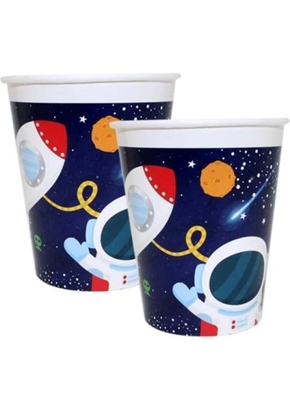 Uzay Kozmik Galaksi 8 Kişilik Doğum Günü Parti Seti fiyatları