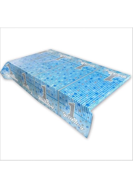 Masa Örtüsü 1 Yaş Mavi 120X180 cm