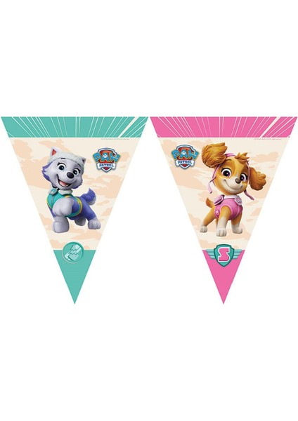 Paw Patrol Skye Lisanslı Bayrak Set (2,90M)