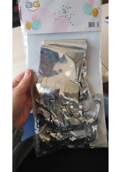 Püskül Dekor Süs Mavi Gümüş fiyatları