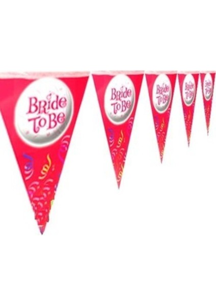 Bride To Be Pembe Üçgen Flama fiyatları
