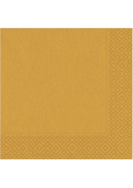 Düz Gri Gümüş Renkli Sunumluk Peçete 16 Adet Dekoratif Estetik Doğum Günü Parti Konsepti 33 x 33 cm