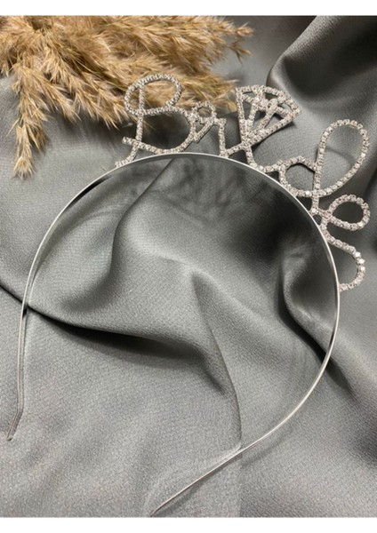 Bride Yazılı Kristal Taşlı Taç Gold fırsatları