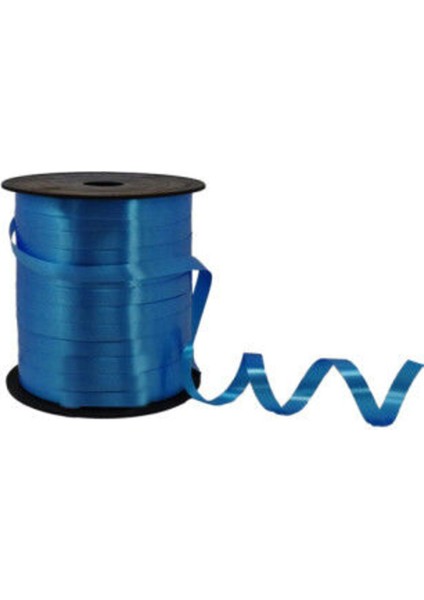 200 Metre Metalize Mavi Rafya Balon Ipi