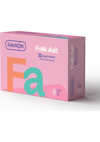 Folik Asit 30 Tablet Takviye Edici gıda