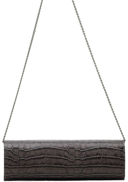 Gri Kroko Portföy Çanta 01WBE2602 01WBE2602