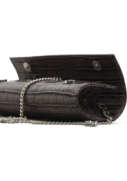 Gri Kroko Portföy Çanta 01WBE2602 01WBE2602