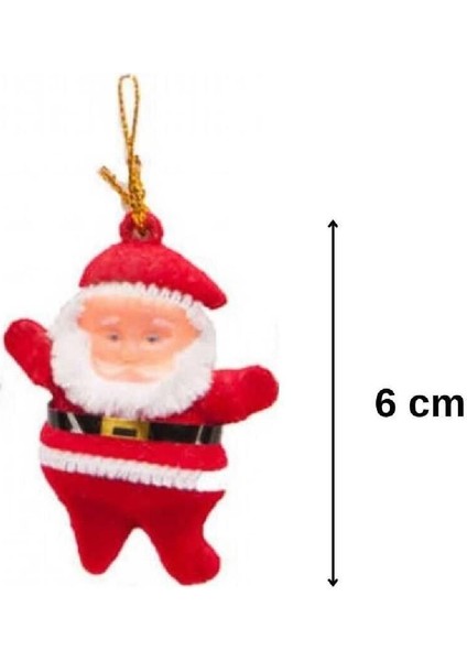 Yılbaşı Ağacı Süsü 3'lü Noel Baba 5cm fiyatları