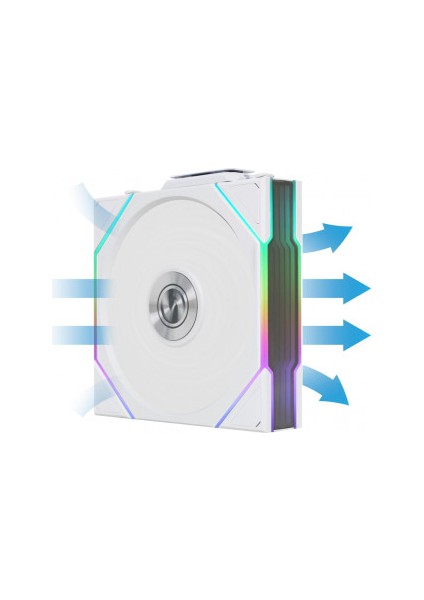 Unı Fan Tl Wıreless 1X120MM Beyaz Kasa Fanı (G99.12TL1W1W.00)