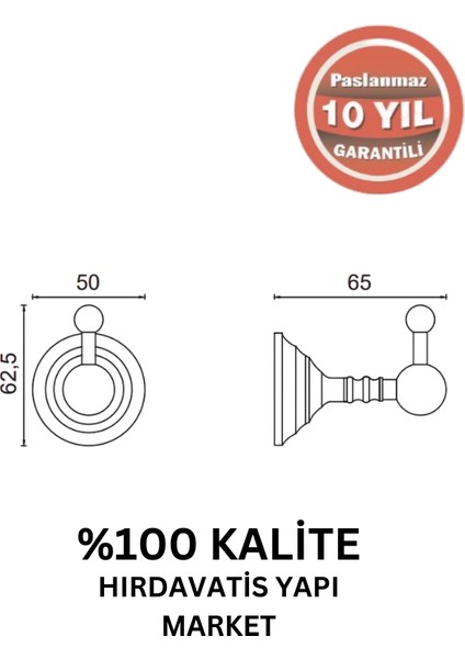 Paslanmaz Pirinç Ottoman Tekli Askılık Mat Siyah fiyatları