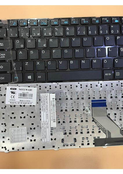 Casper Uyumlu Cku Cky Klavye MT50 MT55 Notebook Nb EC-MT55 MT55ID