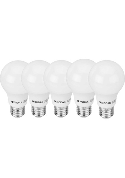 6W 480 Lümen LED Sarı Işık Ampul 5 Adet