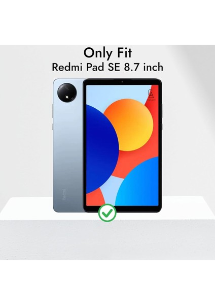 Xiaomi Redmi Pad Se 8.7 Inç ile Uyumlu Temperli Kırılmaz Cam Ekran Koruyucu 5 Adet