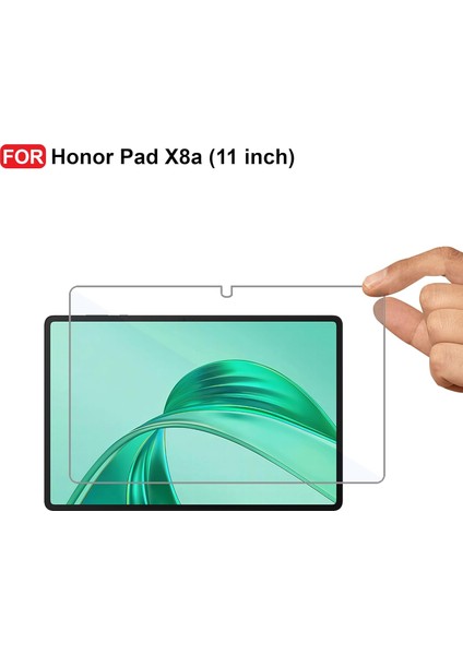Honor Pad X8A 11 Inç ile Uyumlu Kırılmaz Tablet Temperli Cam Ekran Koruyucu modelleri
