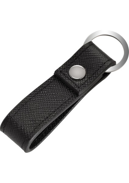 Saffiano Deri Anahtarlık - Siyah fiyatları
