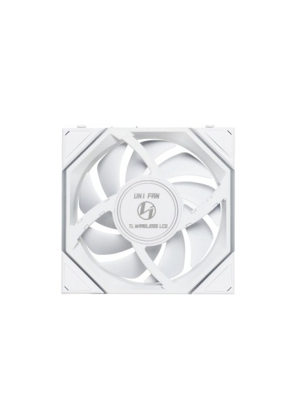 Unı Fan Reverse Tl Wıreless LCD 3X120MM Beyaz Kasa Fanı (G99.12RTLLCD1W3W.00)