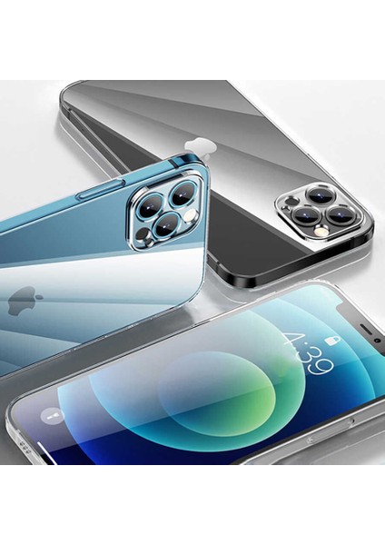 Apple iPhone 13 Pro - Kılıf Şeffaf Sert Pc Vayt Kapak - Şeffaf