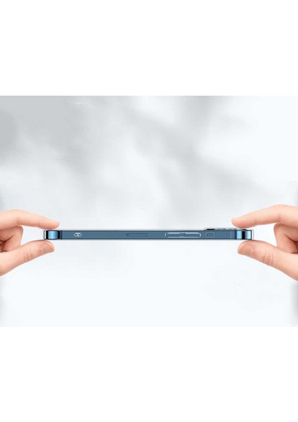 Apple iPhone 13 Pro - Kılıf Şeffaf Sert Pc Vayt Kapak - Şeffaf