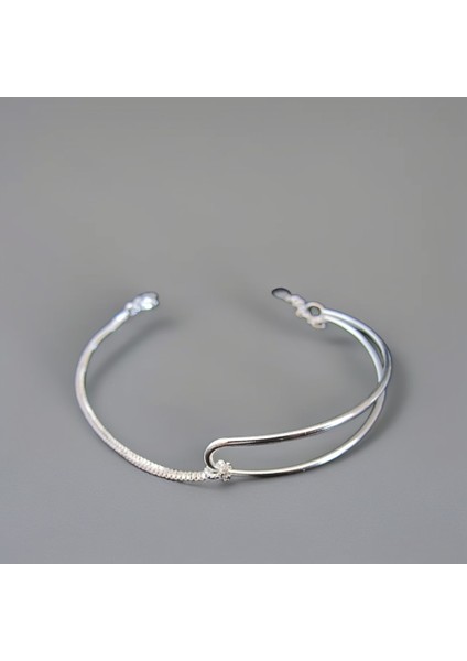 Şık ve Özel Tarzlı Gümüş Rengi Bileklik indirimleri
