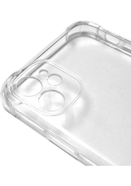 Apple iPhone 11 - Kılıf Kamera Korumalı Nitro Anti Shock Silikon - Şeffaf modelleri