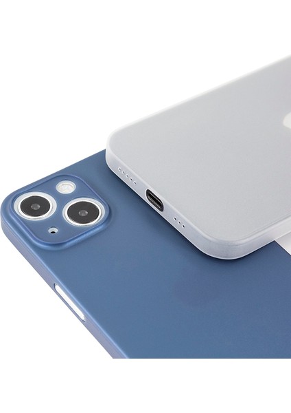 Apple iPhone 13 Mini - Kılıf Koruyucu Sert Eko Pp Kapak - Renksiz