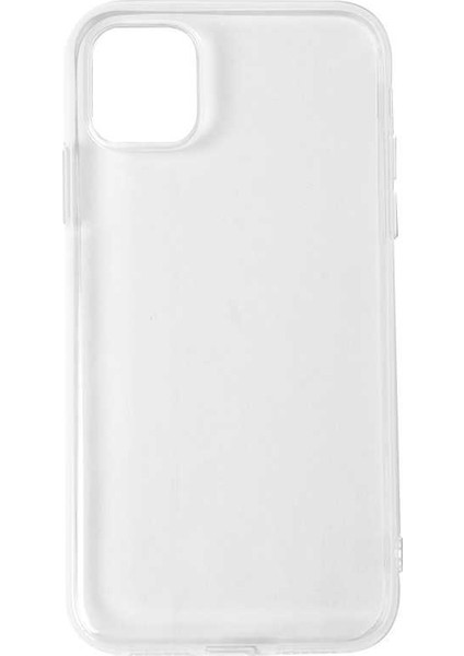 Apple iPhone 11 Pro Max - Kılıf Koruyucu Esnek Imax Silikon - Renksiz